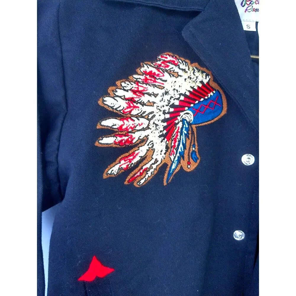 Rockmount Ranch Wear Kid's Youth Gabardine Chief Jacket Size Small